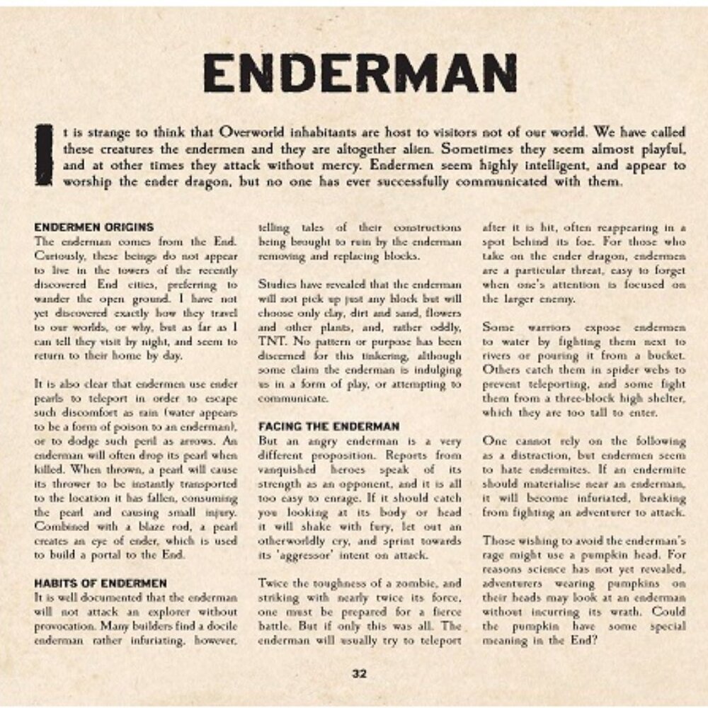 Minecraft: Mobestiary Book - Picture 5 of 13